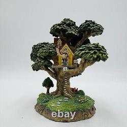 The Danbury Mint Disney Winnie The Pooh Owl's House Figurine