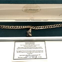 The Disney Store Collection Winnie the Pooh Charm Bracelet Vintage LTD Edition
