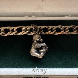 The Disney Store Collection Winnie the Pooh Charm Bracelet Vintage LTD Edition