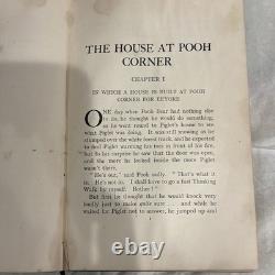 The House at Pooh Corner, A. A. Milne, 1928 Deluxe TRUE Stated First Edition Winnie