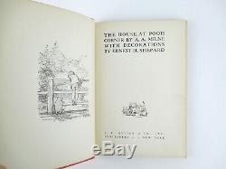 The House at Pooh Corner A. A. Milne + Ernest Shepard FIRST American EDITION 1928