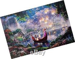 Thomas Kinkade Fantasia Lady & The Tramp Winnie The Pooh Tangled Disney Dream