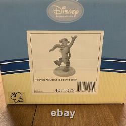Tigger Figurine Pooh & Friends Falling Is An Excuse Disney #4011028 New 5.5 Nib