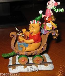 Tigger Holiday Train by Danbury Mint -6 Pieces- In Original Box- Winnie the Pooh