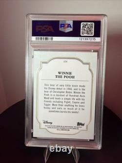 Topps 2024 Chrome Disney Winnie the Pooh Refractor Card #124 PSA 10 123/150
