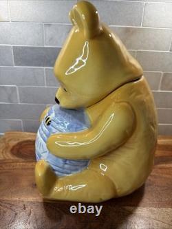 Treasure Craft Disney Winnie the Pooh Hunny Pot Cookie Jar Collectible Vintage