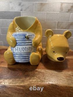 Treasure Craft Disney Winnie the Pooh Hunny Pot Cookie Jar Collectible Vintage