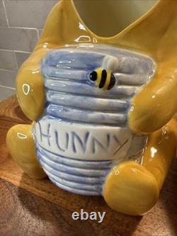 Treasure Craft Disney Winnie the Pooh Hunny Pot Cookie Jar Collectible Vintage