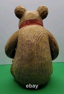 Unique Walt Disney Mechanical Wind Up Musical Winnie The Pooh Bear By Charpente