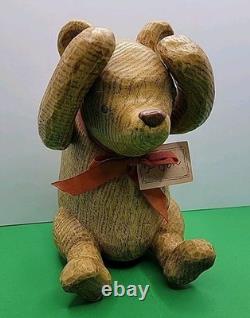 Unique Walt Disney Mechanical Wind Up Musical Winnie The Pooh Bear By Charpente