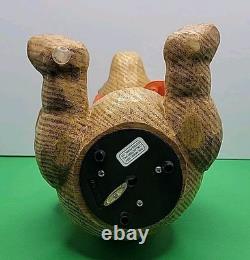 Unique Walt Disney Mechanical Wind Up Musical Winnie The Pooh Bear By Charpente