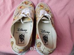 VANS x Disney Men 8.5 Women 10 Winnie The Pooh Shoe Lace Up Sneaker TB4R