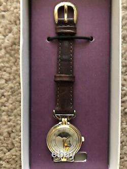 VINTAGE Disney Winnie the Pooh Moonphase Watch With Box Made in Japan RARE