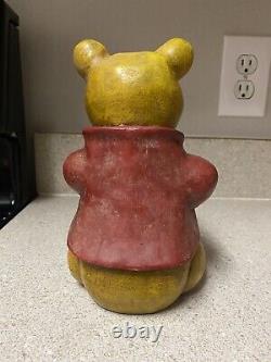 VINTAGE Hand Carved Winnie The Pooh
