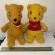 Vintage Winnie The Pooh 12 Plush Disneyland California Stuffed Lot Of 2 Music