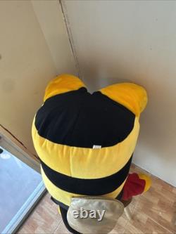 VTG 32 Jumbo Giant Winnie the Pooh Plush Disney Bumblebee Bee Wings Rare