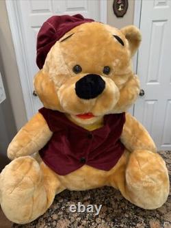 VTG 32 Jumbo Giant Winnie the Pooh Plush Disney Renissance Artist Rare