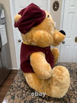 VTG 32 Jumbo Giant Winnie the Pooh Plush Disney Renissance Artist Rare