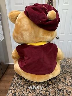 VTG 32 Jumbo Giant Winnie the Pooh Plush Disney Renissance Artist Rare
