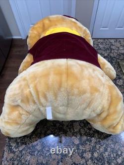 VTG 32 Jumbo Giant Winnie the Pooh Plush Disney Renissance Artist Rare