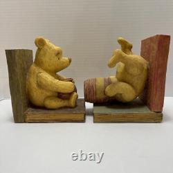 VTG Classic Winnie the Pooh Boodends-Box Damage-Velveteen Shows Minor Aging