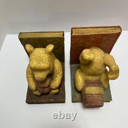 VTG Classic Winnie the Pooh Boodends-Box Damage-Velveteen Shows Minor Aging