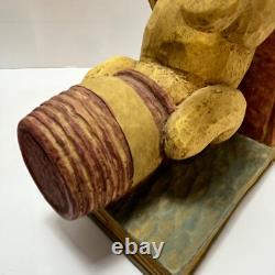 VTG Classic Winnie the Pooh Boodends-Box Damage-Velveteen Shows Minor Aging