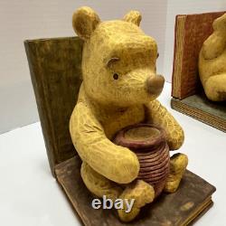 VTG Classic Winnie the Pooh Boodends-Box Damage-Velveteen Shows Minor Aging