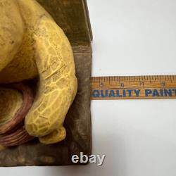 VTG Classic Winnie the Pooh Boodends-Box Damage-Velveteen Shows Minor Aging