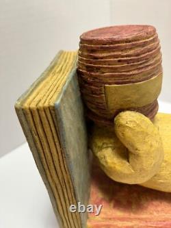 VTG Classic Winnie the Pooh Boodends-Box Damage-Velveteen Shows Minor Aging