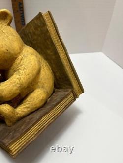 VTG Classic Winnie the Pooh Boodends-Box Damage-Velveteen Shows Minor Aging