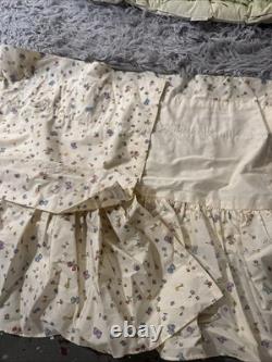 VTG Disney Classic WINNIE THE POOH Crib Bedding 9 pc Set Quilt Sheet Decor