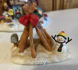 VTG Disney Winnie the Pooh Christmas in the 100 Acre Woods Original Box READ