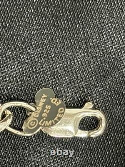VTG Limited Edition Disney Eeyore, Roo, Rabbit Sterling Silver 3D Charm Bracelet
