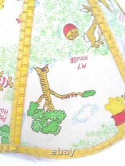 VTG Winnie The Pooh 18 (Across) Ceiling/ lamp shade walt disney prod. READ