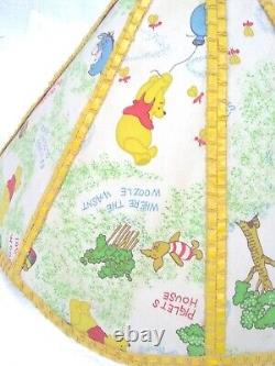 VTG Winnie The Pooh 18 (Across) Ceiling/ lamp shade walt disney prod. READ