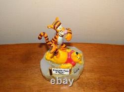 VTG Winnie The Pooh & Tigger Sculpture Ron Lee Signed & Dated 1992 #161 of 2750