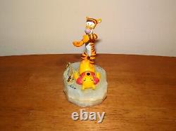 VTG Winnie The Pooh & Tigger Sculpture Ron Lee Signed & Dated 1992 #161 of 2750