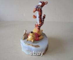 VTG Winnie The Pooh & Tigger Sculpture Ron Lee Signed & Dated 1993 #722/ 2750