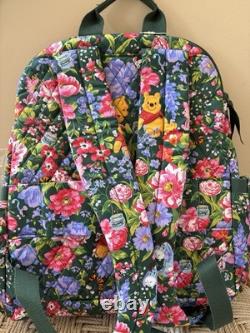 Vera Bradley Disney Winnie the Pooh Springtime Bancroft Backpack Bag Piglet NWT
