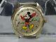 Vintage 1970's Seiko Mechanical Watch For Boy's Mickey Mouse 5000-6030