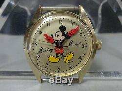 Vintage 1970's Seiko Mechanical Watch For Boy's Mickey Mouse 5000-6030