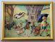 Vintage 1970s Disney Animation Winnie The Pooh Pop Wallart Picture Signed 1 Off