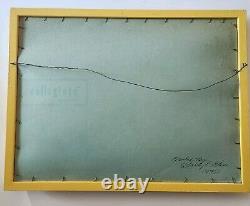 Vintage 1970s Disney Animation Winnie The Pooh Pop Wallart Picture Signed 1 Off