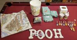 Vintage 1990's WINNIE THE POOH Bathroom Set Used in Great Condition