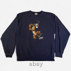 Vintage 1990s Disney Store Tigger Crewneck Sweatshirt Navy Blue Winnie the Pooh