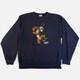 Vintage 1990s Disney Store Tigger Crewneck Sweatshirt Navy Blue Winnie The Pooh