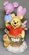 Vintage 1992? Disney Store Winnie The Pooh & Piglet 8 Music Box Figurine Japan