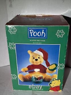 Vintage 1996 Telco Winnie the Pooh Animated 17 Christmas Display Hunny Rare