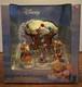 Vintage 2004 Brass Key Pooh And Friends Porcelain Village Set (nib)